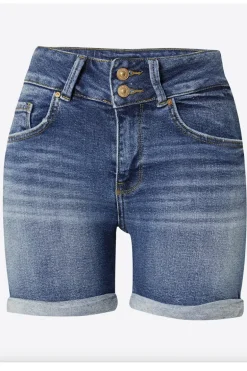 Dames short blauw