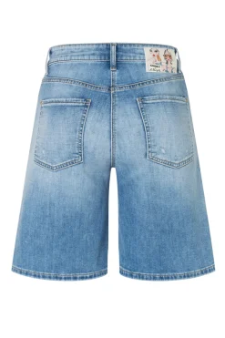 Dames short blauw
