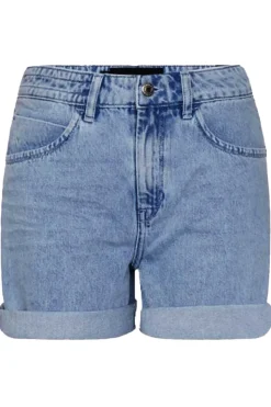 Dames short blauw