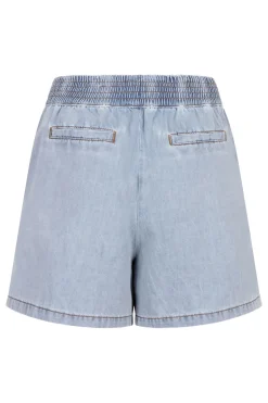 Dames short blauw