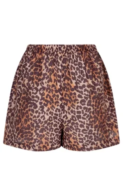 Dames short bruin