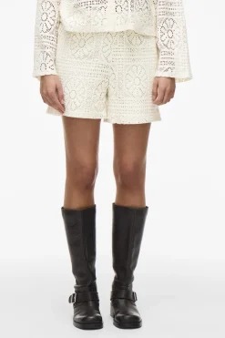 Dames short bruin