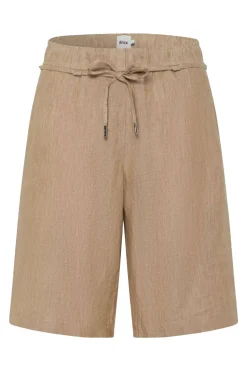 Dames short bruin
