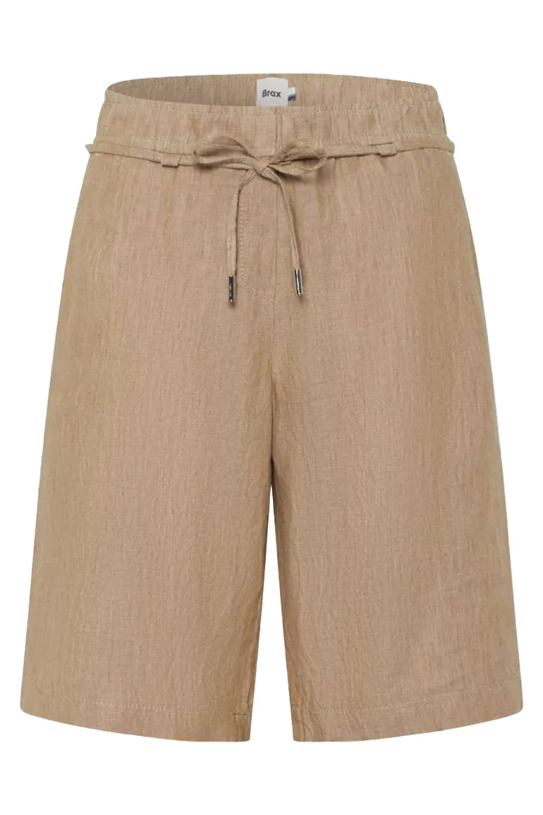 Dames short bruin