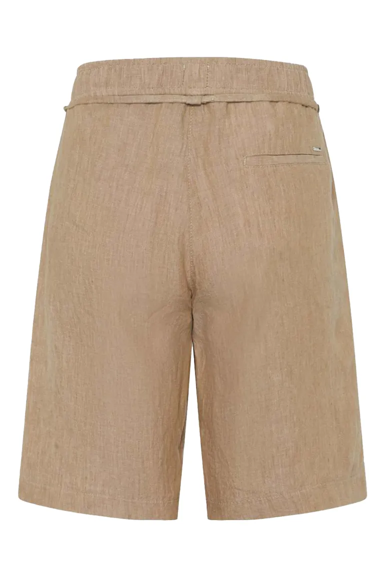 Dames short bruin