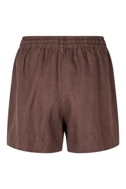 Dames short bruin