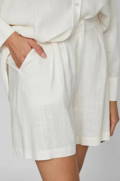 Dames short ecru