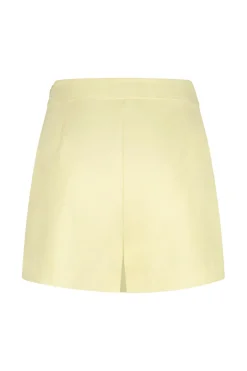 Dames short geel