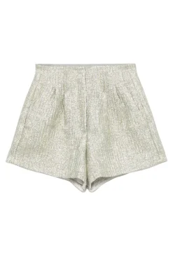 Dames short goud