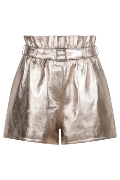 Dames short goud