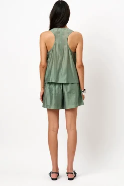 Dames short groen