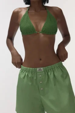 Dames short groen