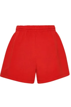 Dames short rood