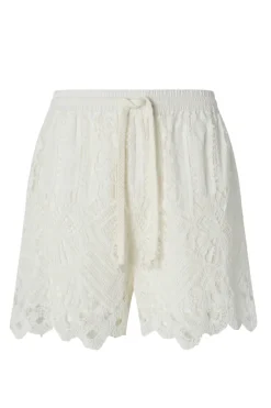 Dames short wit