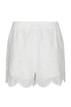 Dames short wit