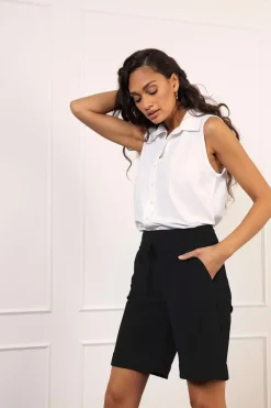 Dames short zwart
