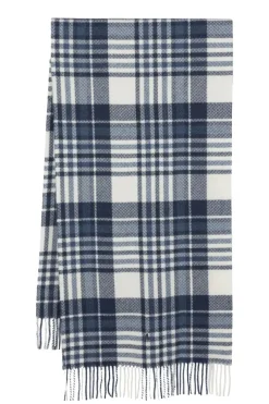 Dames sjaal blauw