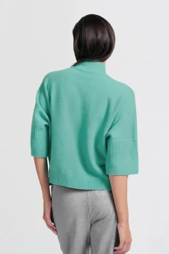 Dames sweater blauw