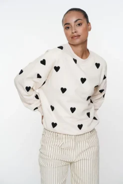 Dames sweater bruin