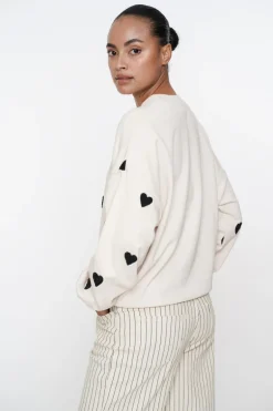 Dames sweater bruin