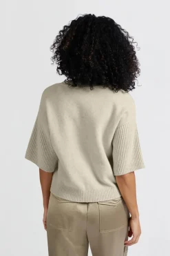 Dames sweater bruin
