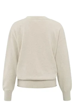 Dames sweater bruin