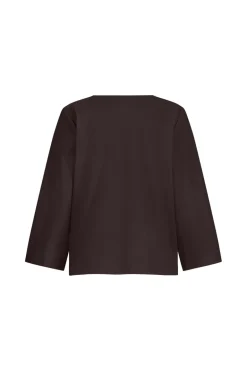 Dames sweater bruin