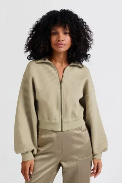 Dames sweater bruin