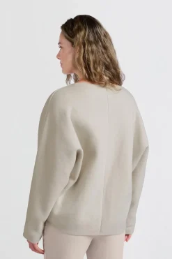 Dames sweater bruin