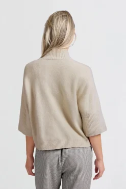 Dames sweater bruin