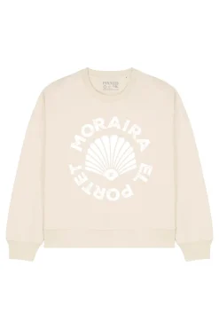 Dames sweater ecru