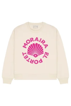 Dames sweater ecru