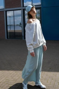 Dames sweater ecru