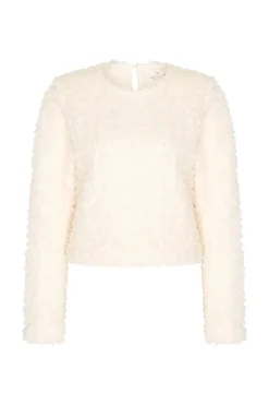 Dames sweater ecru