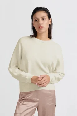 Dames sweater ecru