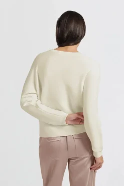 Dames sweater ecru