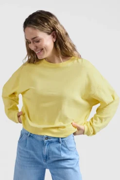 Dames sweater geel