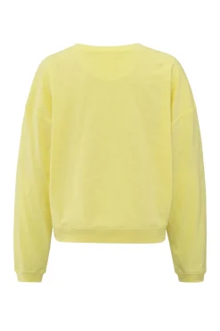 Dames sweater geel