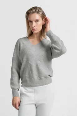 Dames sweater grijs