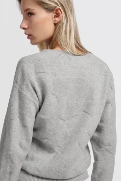 Dames sweater grijs