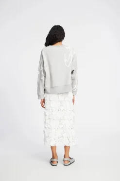 Dames sweater grijs