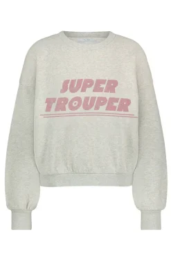 Dames sweater grijs