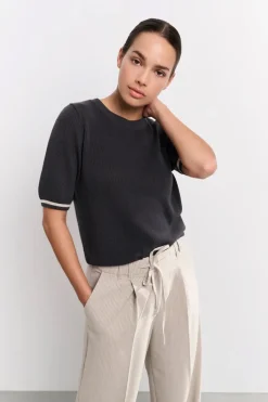 Dames sweater paars