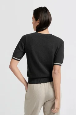 Dames sweater paars