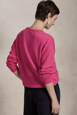 Dames sweater rose
