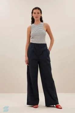Dames top blauw