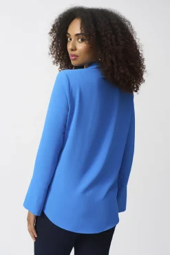 Dames top blauw