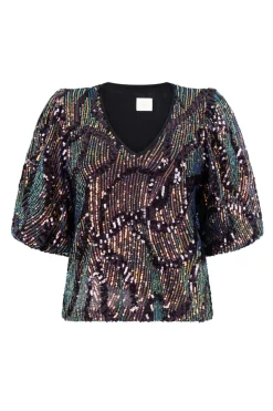 Dames top blauw