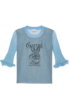 Dames top blauw