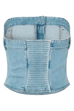 Dames top blauw